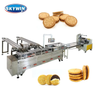 Skywin Two-Lane Cream Jam Biscuit Cookie Sandwiching&Packing Machine