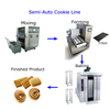 Skywin Tray Type Single Color Cookie Making Machine with Jam Deposite Function 