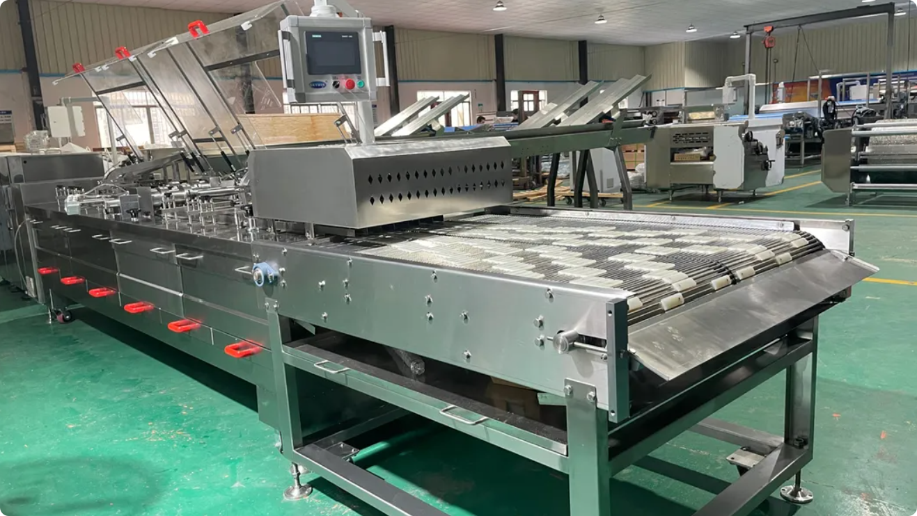2+1 Four Lane Biscuit Sandwiching Machine with on Row Multiplier