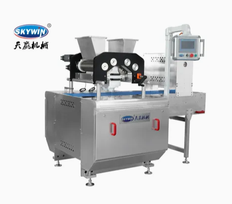 Skywin Automatic Small Cookie Machine New Biscuit Production Line Wire Cut Depositing