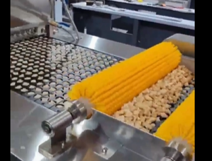 Skywin All-in-One Forming & Depositing Machine – Automatic Cream & Chocolate Dual-Filling Bear Biscuit Production Line