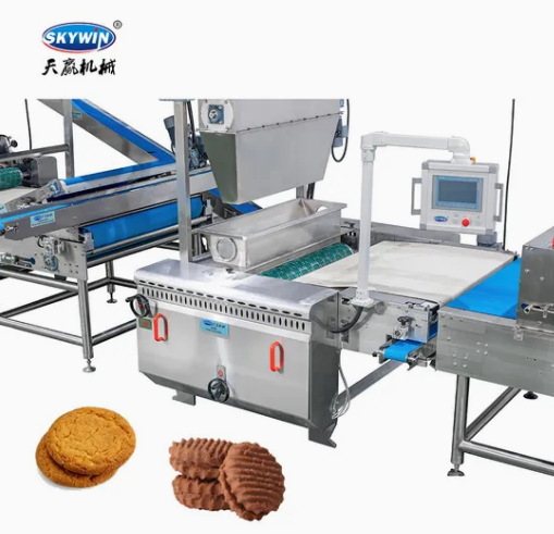 Skywin Chocolate Shortbread Soft Biscuit Making Machine Production Line