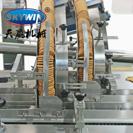 Skywin High Capacity Sandwiching Biscuit Making Machine with Multiplier