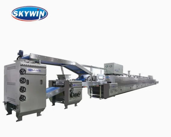 Skywin Automatic Bakery Biscuit Making Machine for Hard and Soft Biscuits
