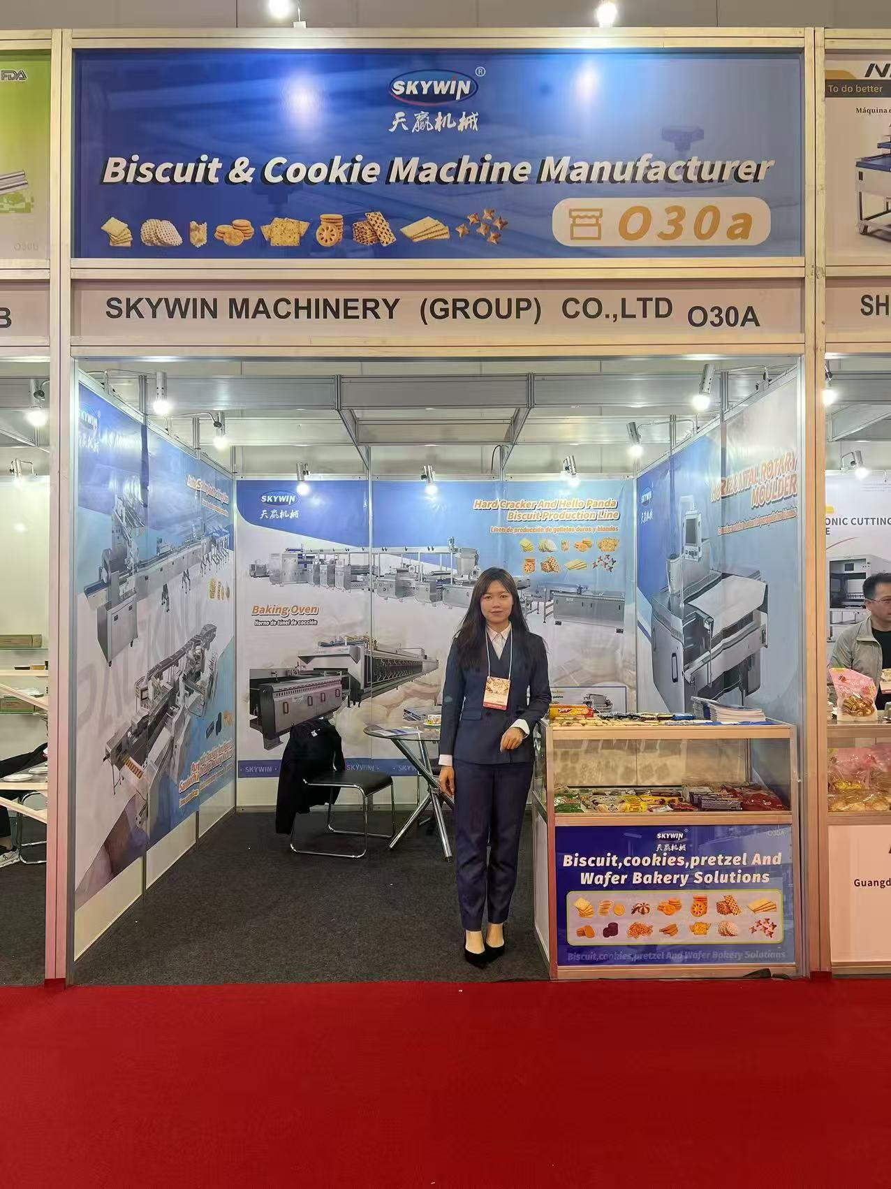 Skywin Foodsuff Machinery attend BRAZIL FIPAN EXHIBITION