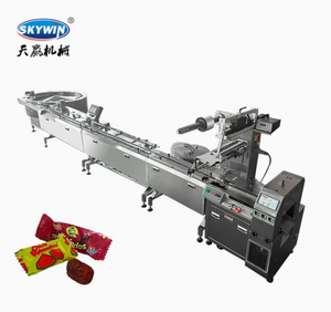 Skywin Automatic Gummy Candy Chocolate Bar Feeding and Package Machine Line
