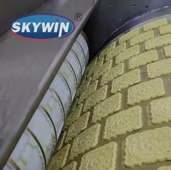 Skywin New Pattern Soft Biscuit Production Line Semi Automatic Machine