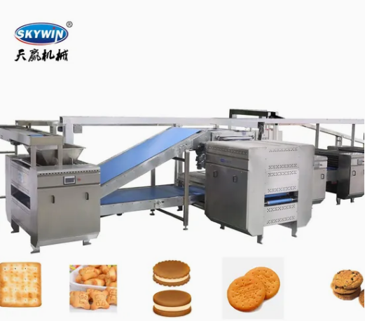 Fully Automatic Customized Skywin Baking Machine Soft Biscuit Production Line