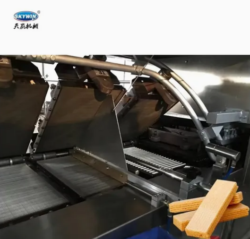 Skywin Automatic Machine Chocolate Wafer Line Wafer Making Machine Biscuit Machine