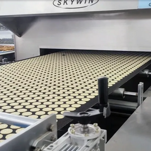 Skywin Automatic Butter Biscuit Soda Cracker Rotary Cookies Machine Production Line