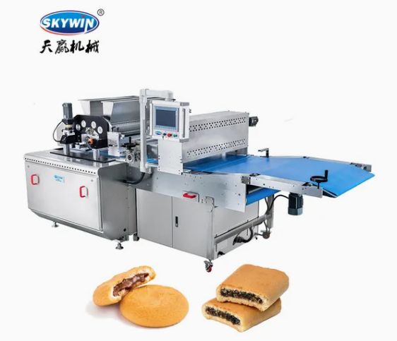 Skywin Filled Bar Biscuit Cookie Making Machine Depositor and Cutter