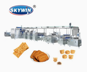 High Capacity Skywin Commercial Biscuit Machine for Hard and Soft Biscuits Bakery Equipment