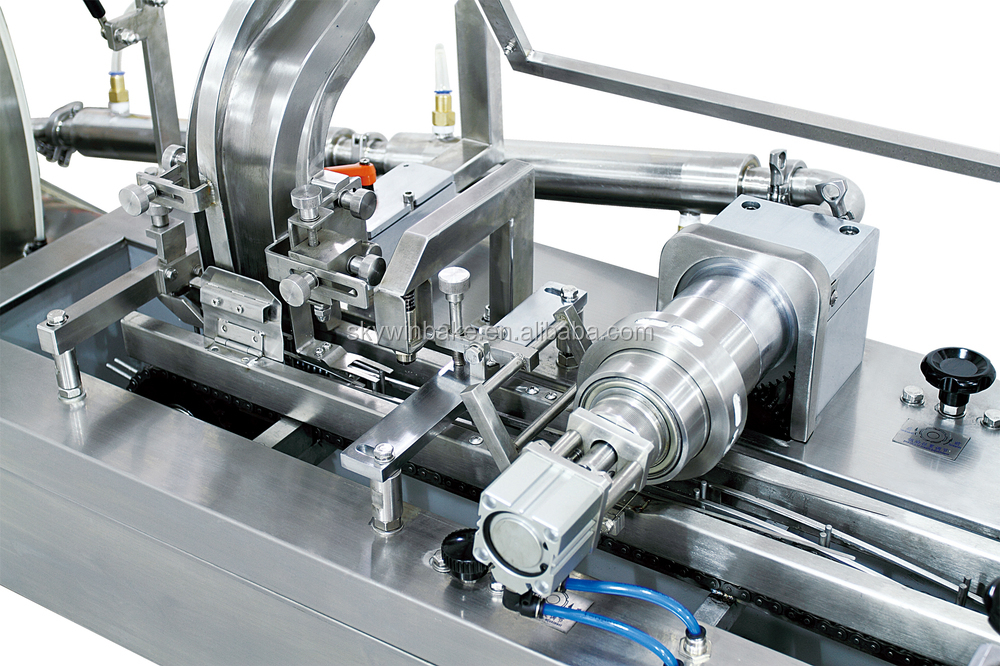 Skywin 3+2 One Lane Biscuit Sandwiching Machine with Flow Packing Machine