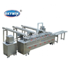 Skywin 3+2 Two Lane Biscuit Sandwiching Machine with Flow Packing Machine