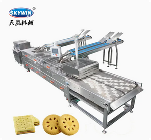2+1 Four Lane Biscuit Sandwiching Machine with on Row Multiplier