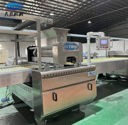 Skywin Pretzel Pocky Biscuit Production Line Salty Biscuits Making Machine