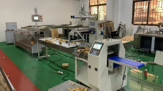 Sandwich Biscuit Making Machine for Bakery Skywin Automatic Filling System