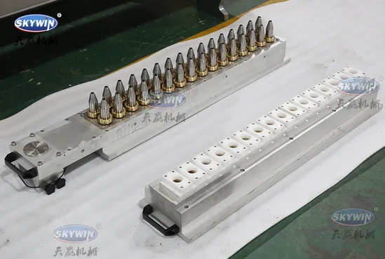 Skywin Automtic Two Colors Wire Cut and Deposit Cookie Making Machine