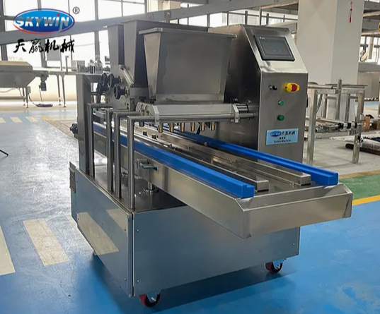 Skywin Small Tray Type Chocolate Filled Cookies Making Machine