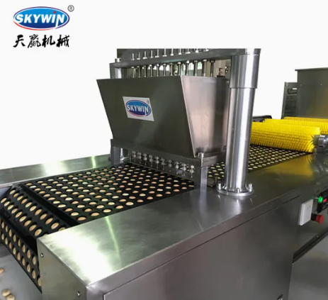 Skywin Factory Price Small Biscuit Chocolate Cream Injection Machine