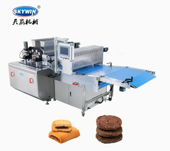 Skywin Two Colors Filling Date Bar Biscuit Forming Cookie Machine