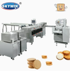 Skywin Automatic Flow Packing Machine for Sandwich Biscuit Making