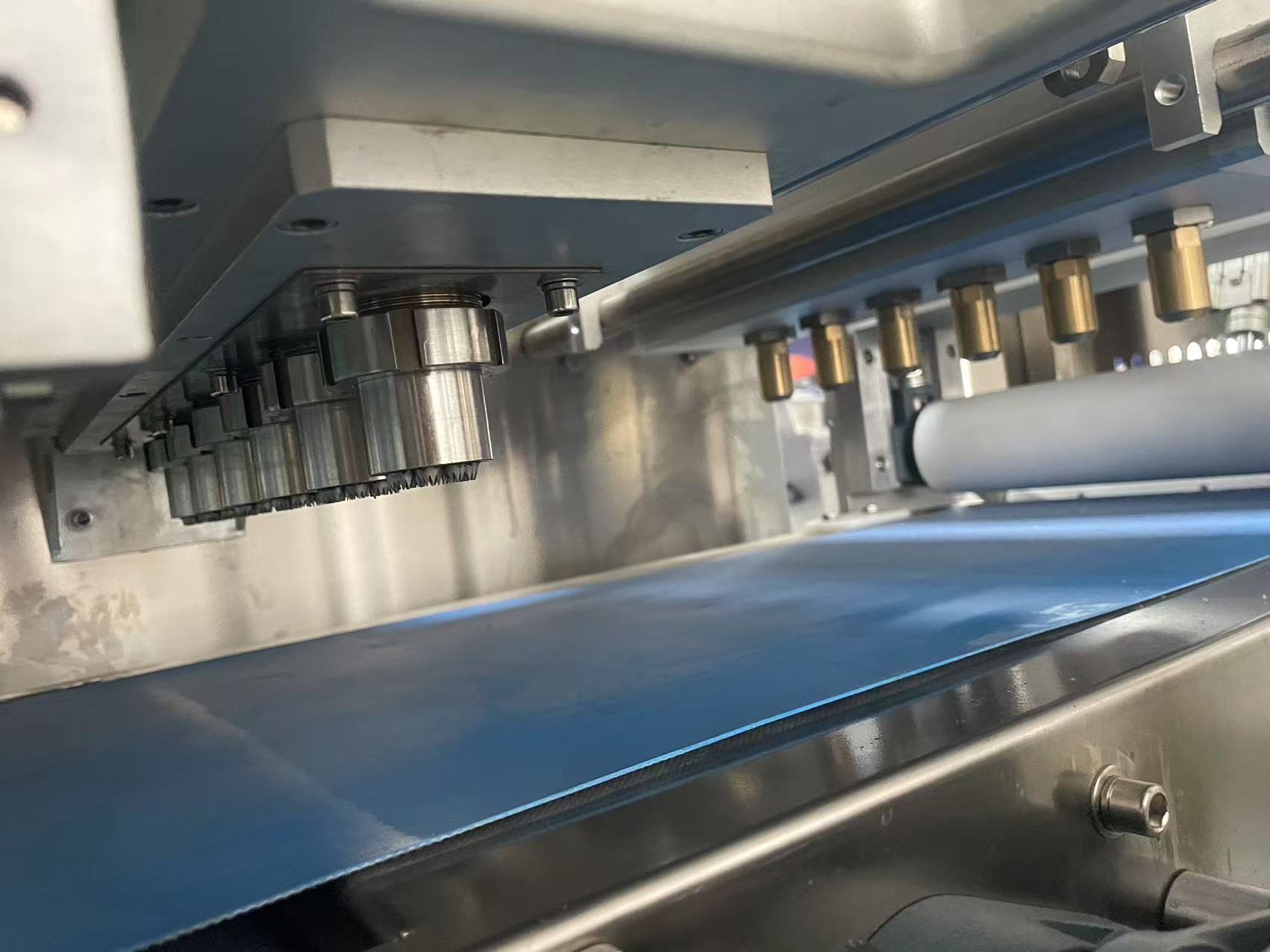 Tray Type Three Color Cookie Machine With Jam Depositor