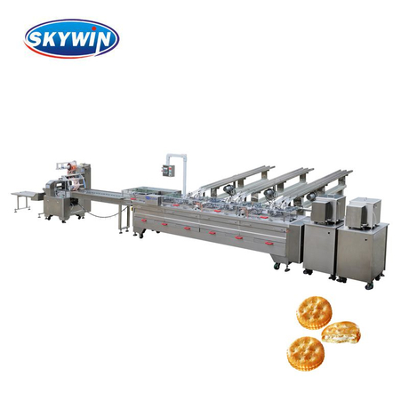 3+2 two lane sandwich biscuit machine connected flow pack machine.jpg