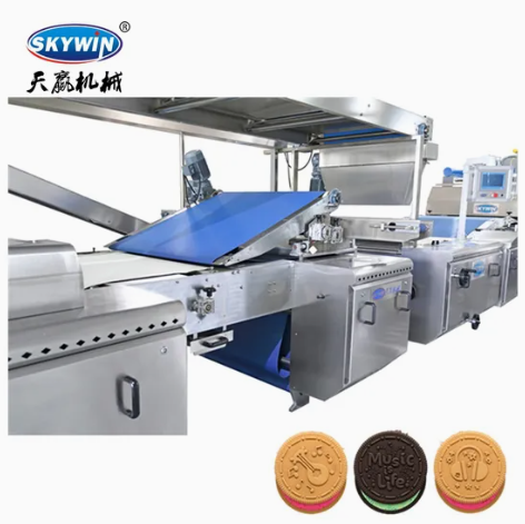 Hard and Soft Biscuit Making Manufacturing Machine for Bakery Factory Different Design