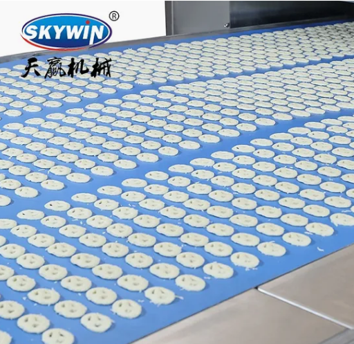 Skywin Pretzel Pocky Biscuit Production Line Salty Biscuits Making Machine