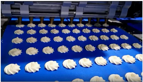 Skywin Cookies Machine Depositing Cutting Good Quality PLC Control