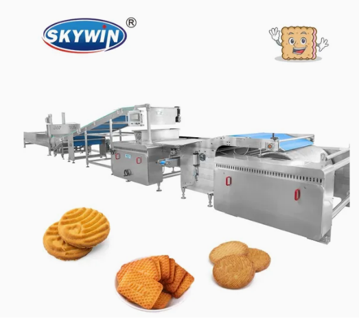 Skywin Automatic Soft Biscuit Production Line Machine for Commercial Manufacturing