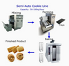 Skywin Small Tray Type Chocolate Filled Cookies Making Machine