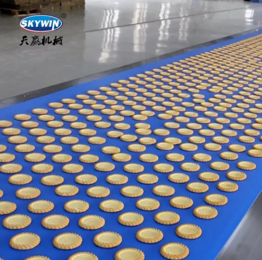 Skywin Chocolate Shortbread Soft Biscuit Making Machine Production Line