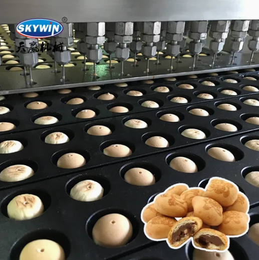 Skywin Chocolate Injection Filled Hard Hello Panda Making Machine