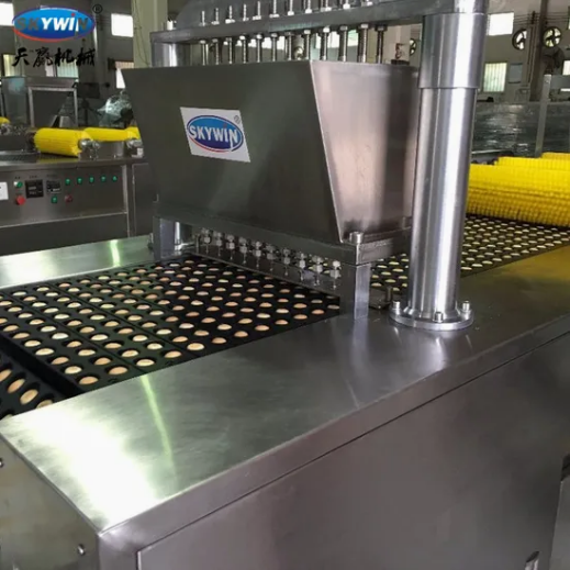 Skywin Automatic Chocolate/ Jam / Cream Filled Machine Biscuits Injection Machine