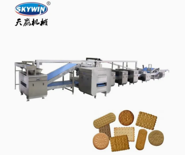 Skywin Hard Biscuit Machine Production Line for Industrial Cracker Manufacturing