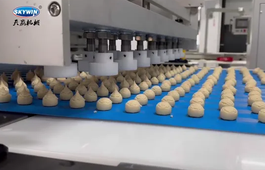 Skywin Two Colors Filling Date Bar Biscuit Forming Cookie Machine