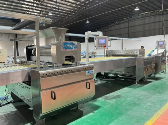Pretzel Biscuit Making Machine Snack Production Line Food Machinery
