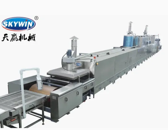 Skywin Electric/Gas Tunnel Oven for Baking Hard&Soft Biscuit