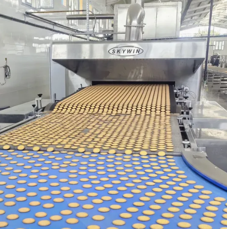 Skywin Commercial Biscuit Making Machine Connect Oven Bakery