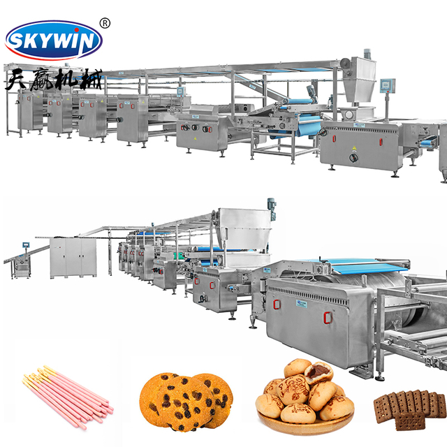 Skywin Automatic Cracker Hard & Soft Biscuit High Production Line