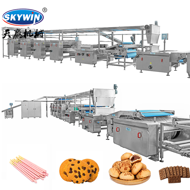 Skywin Automatic Cracker Hard & Soft Biscuit High Production Line