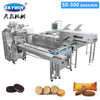 Skywin 3+2 Two Lane Biscuit Sandwiching Machine with On Edge Packaging Machine