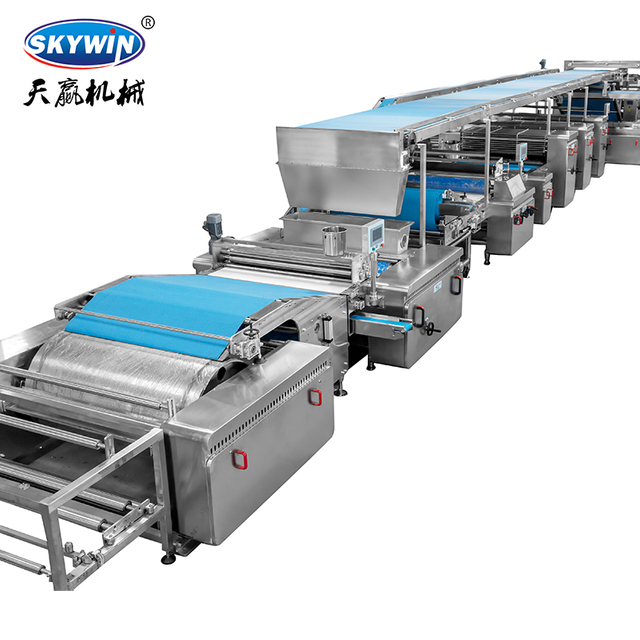 خط إنتاج البسكويت الصلب والناعم من Skywin Bakery